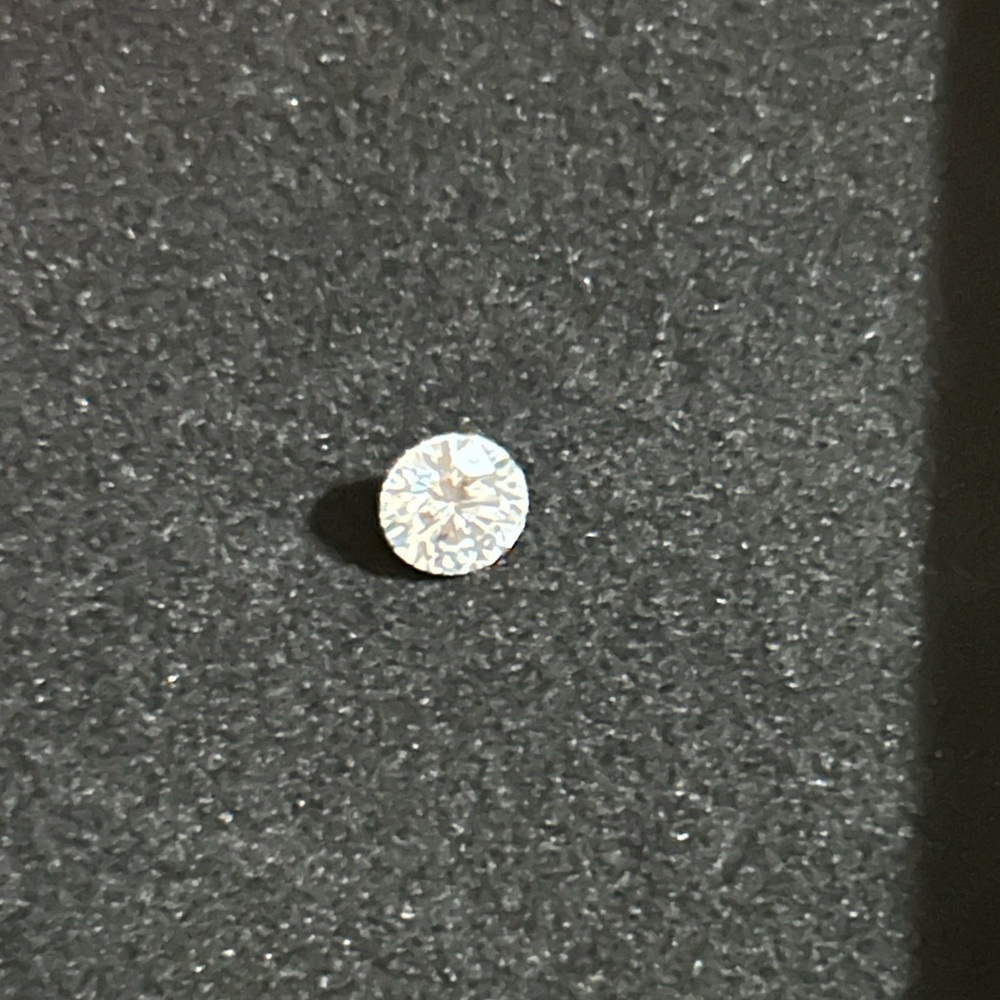 Moissanite Gemstone 1.0ct Light Green